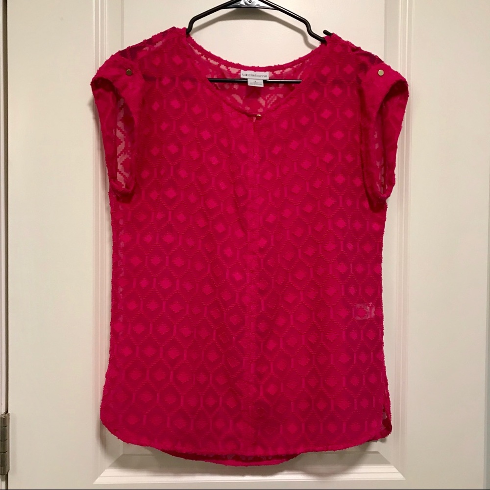 🎉FREE W/ ANY PURCHASE 🎉 Hot pink top